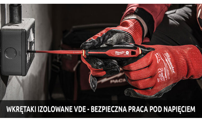 New: MILWAUKEE VDE insulated screvdrivers